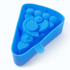 Силиконовая форма «Кусок торта Лимонные дольки»